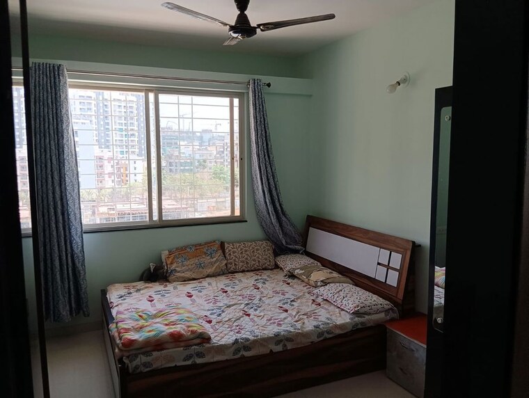 Bedroom, saffron-amber 2 Bedroom 888 Sq.Ft. Apartment In Sus Pune 10275040