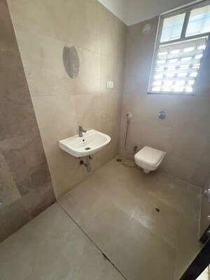 Bathroom in 3 BHK Apartment at Sharada Alliance Paritosh, Balewadi – for Rent