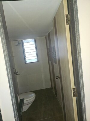 Washroom in 2 BHK Apartment at Jangid Galaxy, Ghodbunder Road – for Rent