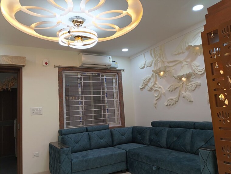 Living Room, lansum-el-dorado 3 Bedroom 2400 Sq.Ft. Apartment In Narsingi Hyderabad 10275103