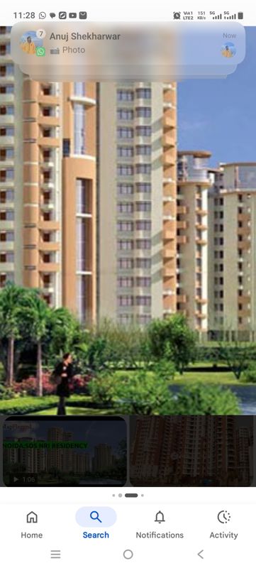 3 BHK + Pooja Room,Servant Room,Study Room 1695 Sq.Ft. Apartment in SDS NRI Residency