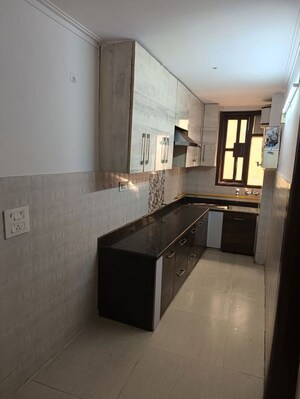 Kitchen in 2 BHK Builder Floor at Malviya Nagar – for Rent