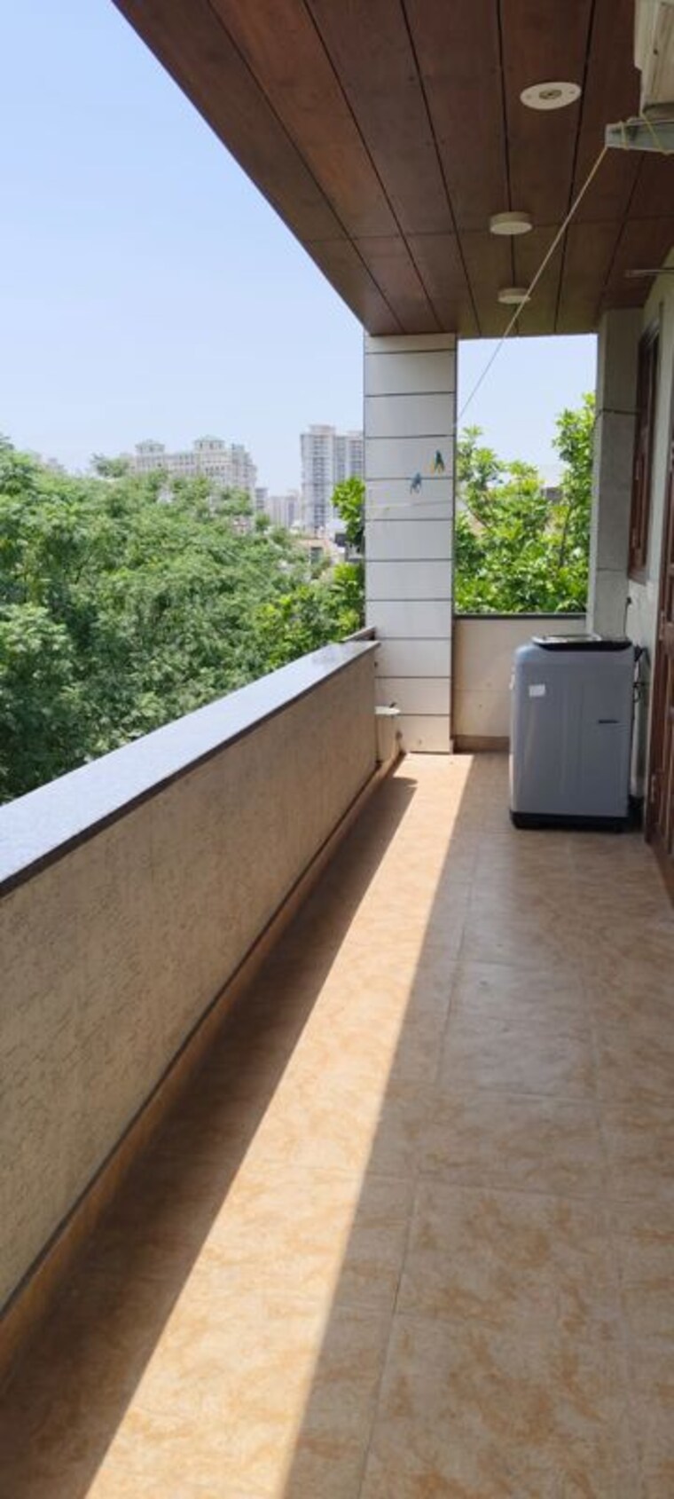 Balcony, agrim-apartment 3 Bedroom 1450 Sq.Ft. Builder Floor In Sector 43 Gurgaon 10275137