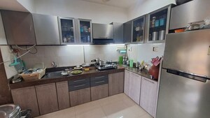 Kitchen in 3 BHK Apartment at Goyal Lakshchandi Heights, Goregaon East – for Rent