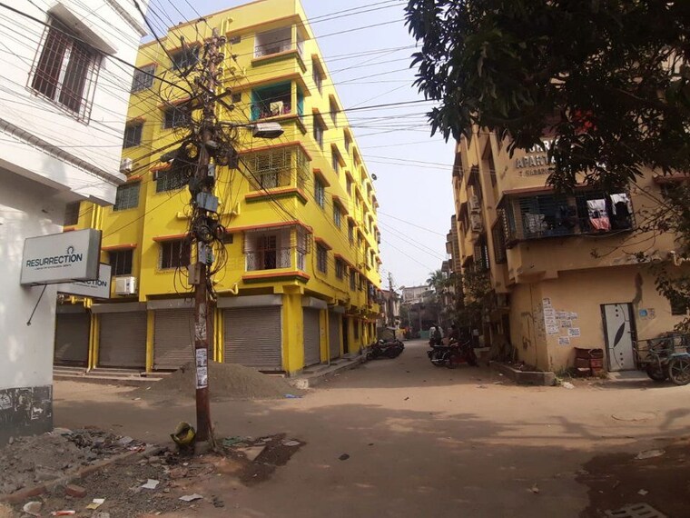 Exterior View, ajoy nagar 2 Bedroom 850 Sq.Ft. Apartment In Ajoy Nagar Kolkata 9809566