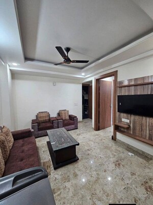 Living Room in 1 BHK Apartment at Sri Fortune One, Banjara Hills – for Rent