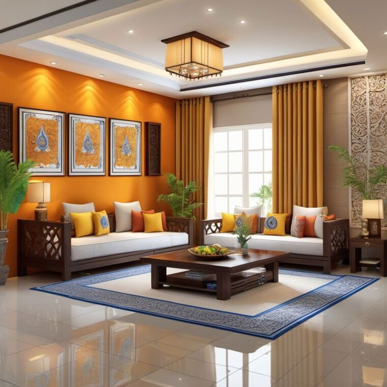Living Room, bidadi 3.5 Bedroom 1500 Sq.Ft. Villa In Bidadi Bangalore 10275215