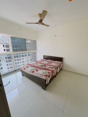 Bedroom in 2 BHK Apartment at Paranjape Trident Towers, Wakad – for Rent