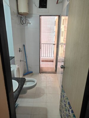 Bathroom in 1 BHK Apartment at Paranjape Blue Ridge, Hinjewadi – for Rent