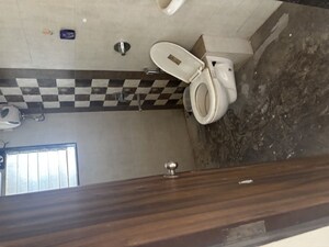 Bathroom in 3 BHK Apartment at Galaxy Greenwoods, Kharghar – for Rent