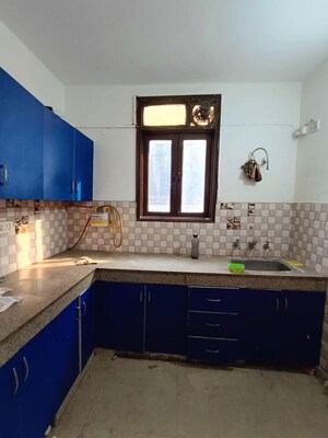 Kitchen in 3 BHK Builder Floor at Malviya Nagar – for Sale