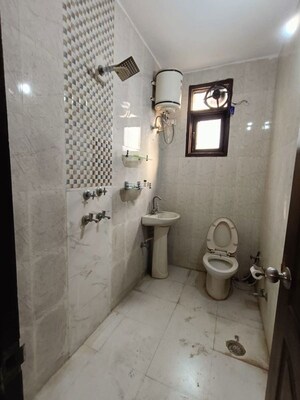 Bathroom in 3 BHK Builder Floor at Malviya Nagar – for Sale