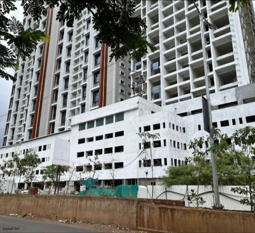 3 BHK + Pooja Room 1076 Sq.Ft. Apartment in Duville Riverdale Residences