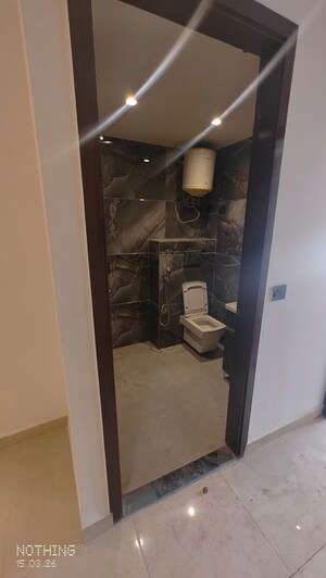Bathroom in 2 BHK Builder Floor at Chattarpur – for Rent