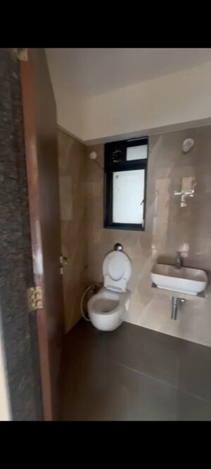 Bathroom in 3 BHK Apartment at Chandak Stella, Goregaon West – for Rent