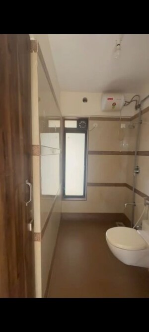 Bathroom in 3 BHK Apartment at Chandak Stella, Goregaon West – for Rent