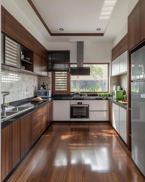 Kitchen in 3.5 BHK Villa at Bidadi – for Sale