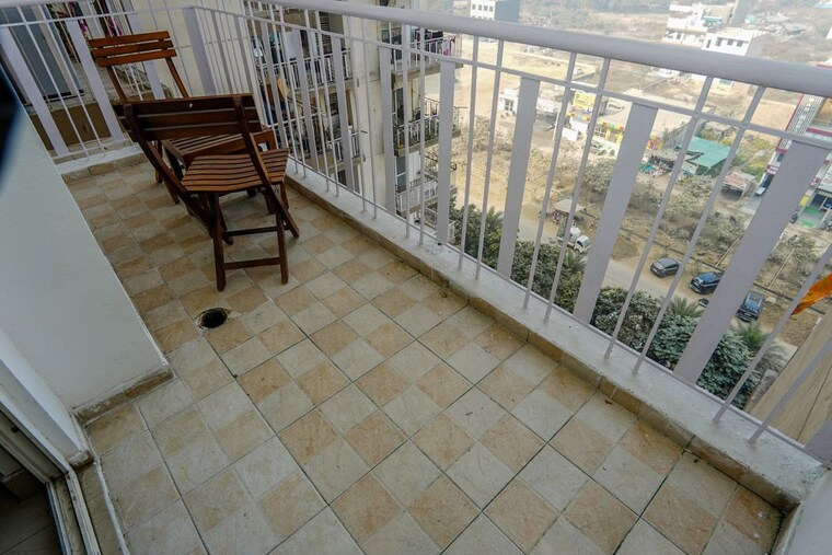 Balcony, mahaluxmi-migsun-ultimo 2 Bedroom 1005 Sq.Ft. Apartment In Omicron Iii Greater Noida Greater Noida 10275335