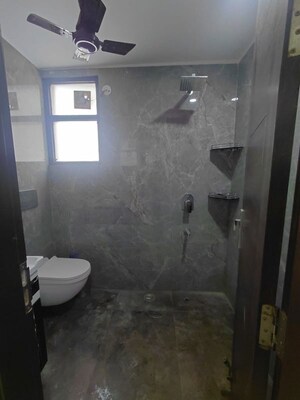 Bathroom in 3 BHK Builder Floor at Sushant Lok I – for Rent