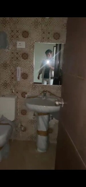 Bathroom in 3 BHK Apartment at Eros Sampoornam III, Sector 2 Greater Noida – for Rent