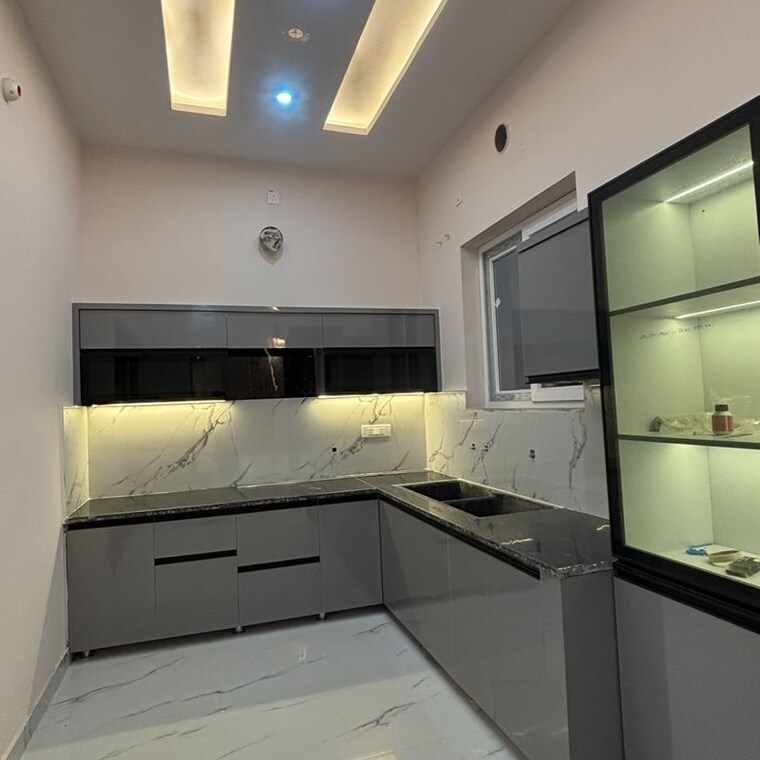 Kitchen, bhago majra road 3 Bedroom 107 Sq.Yd. Independent House In Bhago Majra Road Kharar 9847723