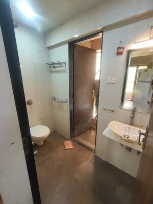 Bathroom in 2 BHK Apartment at Fortune Avenue, Ghodbunder Road – for Rent