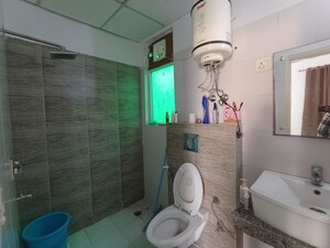 Bathroom in 2.5 BHK Builder Floor at Orchid Island, Sector 51 – for Rent