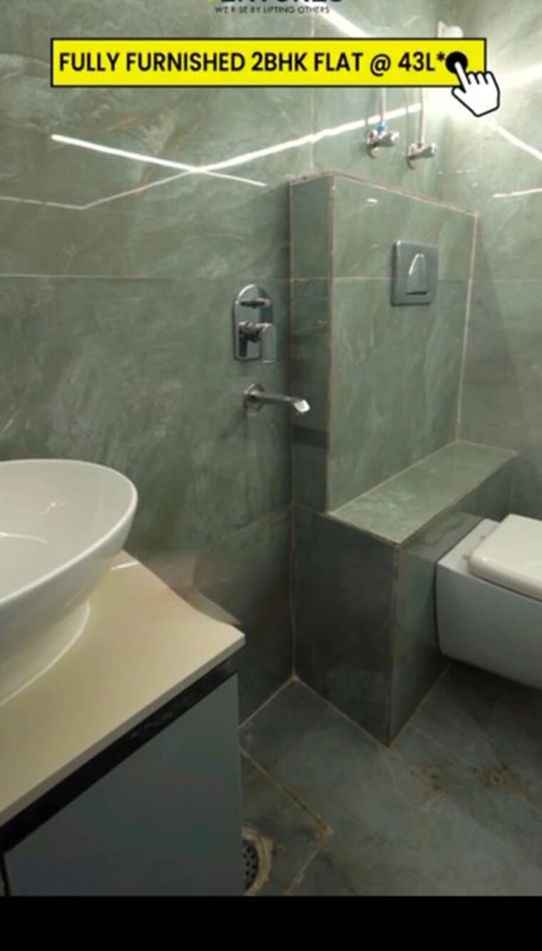 Bathroom, tusyana 2.5 Bedroom 1250 Sq.Ft. Builder Floor In Tusyana Greater Noida 10275393