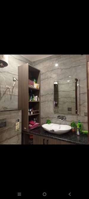 Bathroom in 3 BHK Builder Floor at Sushant Lok ii – for Sale