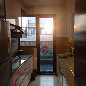 Kitchen in 3 BHK Builder Floor at Sushant Lok ii – for Sale