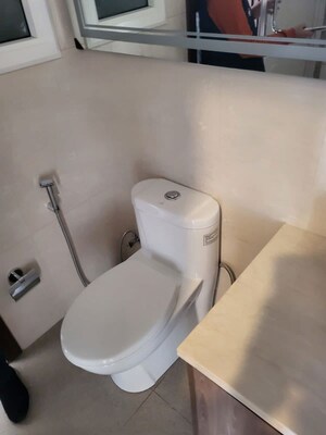 Bathroom in 3 BHK Apartment at Sector 33 – for Rent