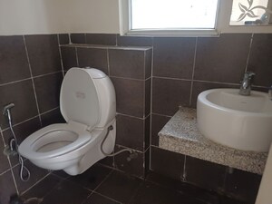Bathroom in 3 BHK Builder Floor at Orchid Island, Sector 51 – for Rent