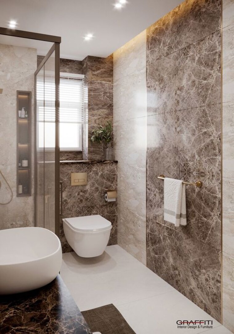 Bathroom, bidadi 3 Bedroom 1200 Sq.Ft. Villa In Bidadi Bangalore 10275377