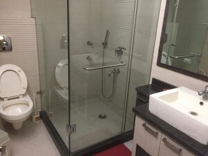 Bathroom in 2 BHK Builder Floor at New Friends Colony – for Rent