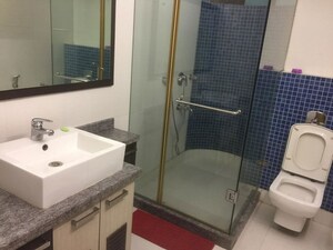 Bathroom in 2 BHK Builder Floor at New Friends Colony – for Rent