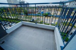 Balcony in 2 BHK Apartment at Migsun Twinz, Eta Ii Greater Noida – for Sale