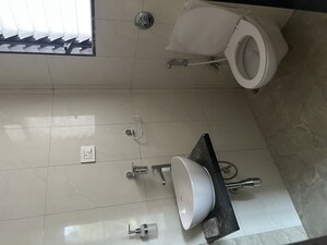 Bathroom in 3 BHK Apartment at Ankur Building, Malad West – for Rent