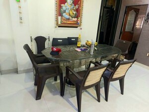 Master Bedroom in 3 BHK Apartment at Tridev Apartments, Lbs Marg – for Rent