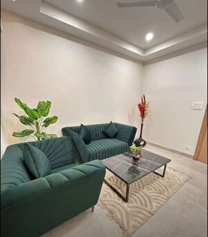 Living Room in 3 BHK Apartment at Rishita Manhattan, Gomti Nagar – for Rent