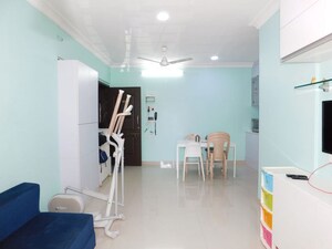 Living Room in 1 BHK Apartment at Interface Building, Malad West – for Sale