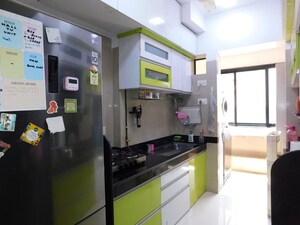 Kitchen in 1 BHK Apartment at Interface Building, Malad West – for Sale