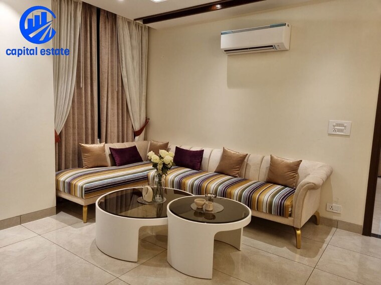 Living Room, pir machalla 3 Bedroom 2000 Sq.Ft. Apartment In Pir Machalla Zirakpur 10275689
