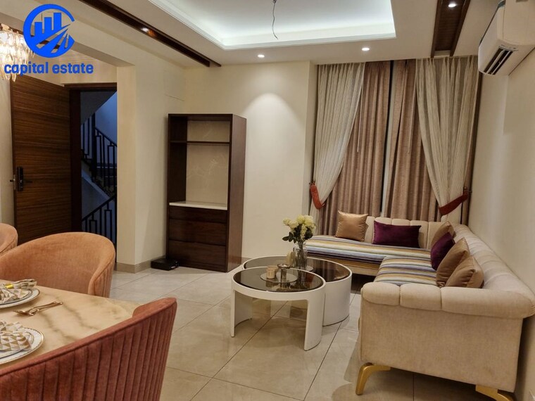 Living Room, pir machalla 3 Bedroom 2000 Sq.Ft. Apartment In Pir Machalla Zirakpur 10275689