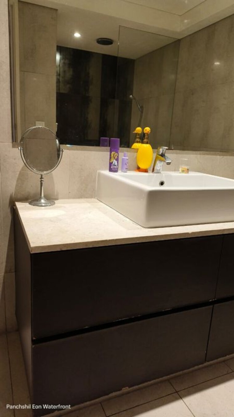 Bathroom, panchshil-eon-waterfront-i 4 Bedroom 3200 Sq.Ft. Apartment In Kharadi Pune 10275714