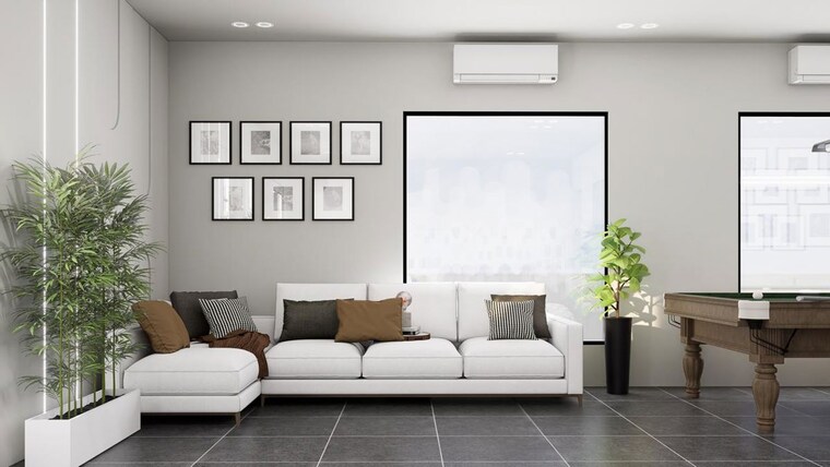 Living Room, jainx-cyber-city Studio 575 Sq.Ft. Apartment In Knowledge Park V Greater Noida Greater Noida 10275715