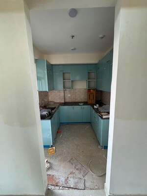 Kitchen in 3 BHK Apartment at Amrapali Crystal Homes, Sector 76 – for Rent