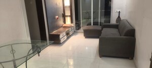 Living Room in 1 BHK Apartment at Raunak Bliss B1, Ghodbunder Road – for Sale