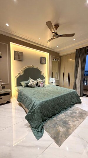 Bedroom in 4 BHK Apartment at Manglam 14 Woodland Park, Shiprapath – for Rent