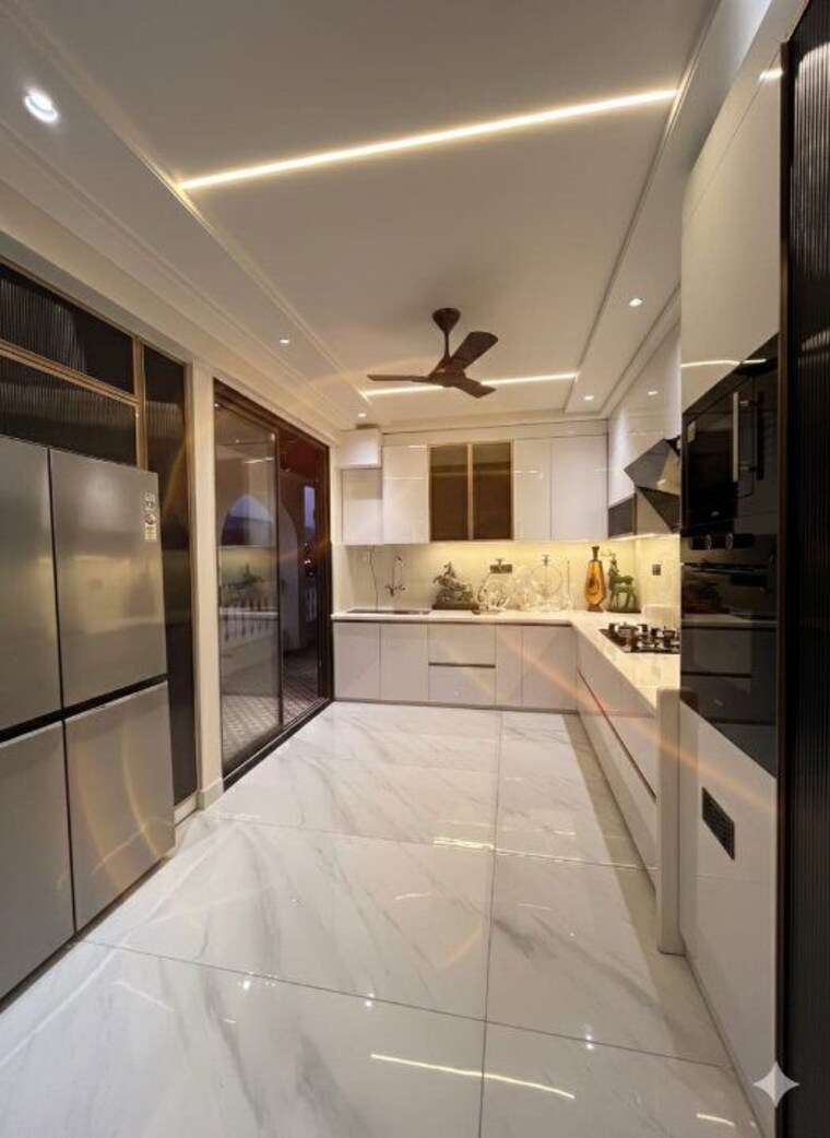 Kitchen, manglam-14-woodland-park 4 Bedroom 2988 Sq.Ft. Apartment In Shiprapath Jaipur 10275762