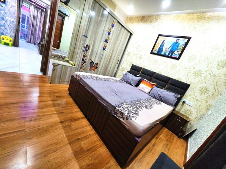 Master Bedroom, pir machalla 3 Bedroom 1200 Sq.Ft. Apartment In Pir Machalla Zirakpur 10275808